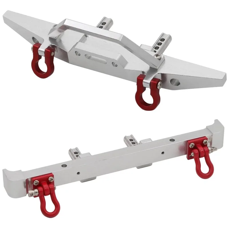 MN 1/12 MN128 Metal Front and Rear Bumper Guard Bumper For RC Car Upgrade Parts