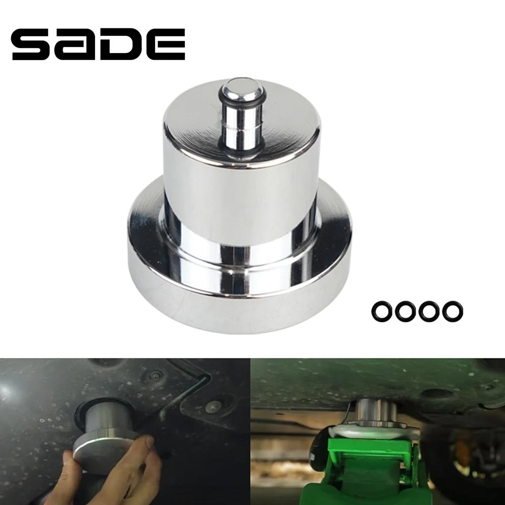 Alumínio Jack Pucks Lifting Pad, adaptador de ponto de elevação, magnético e fácil de segurar no canto, apto para Wish R1T, R1S