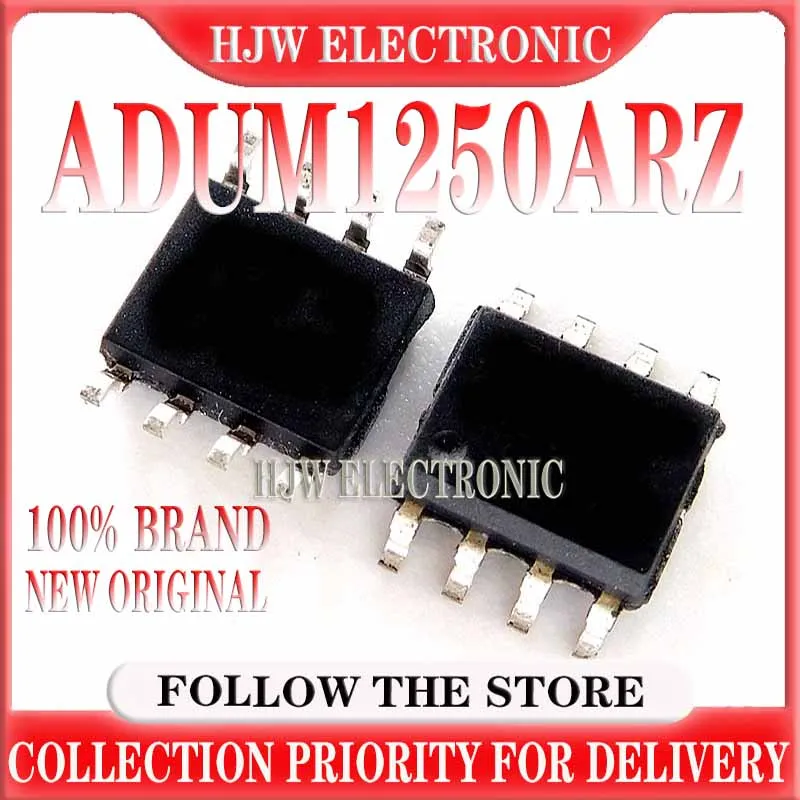 

10-100PCS New Original ADUM1250ARZ-RL7 ADUM1250ARZ SOIC-8 Digital Isolator Chip