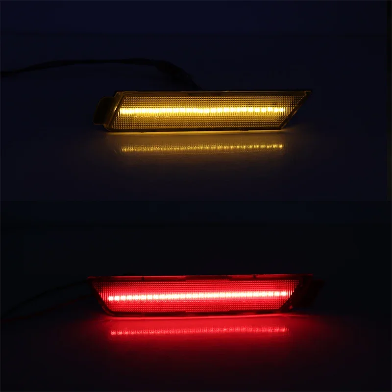 For 2010 2011 2012 2013 2014 2015 Chevrolet Camaro Car Front / Rear LED Bumper Side Marker Turn Signal Lights Fender Flare Light