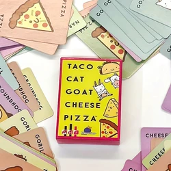 Taco Cheese Pizza Children's Toys Family Interactive Truth Or Dare Party Game Cards Truth Or Dare Cards Toy