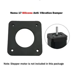 5Pcs NEMA 17 Or NEMA 23 Silicone Anti- Vibration Damper For 3D Printer CNC  2mm thickness