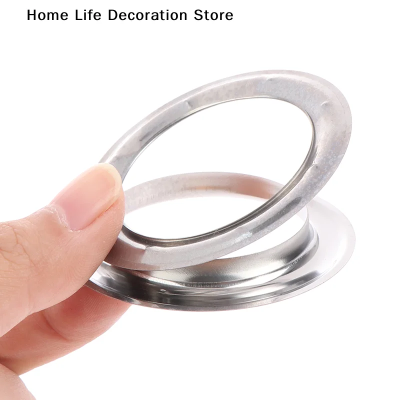 10/30/60 Pairs Eyelet Curtain Rings Curtain Grommet Top Silvery Metal Ring Header Curtain Accessories Be Assembled With A Press