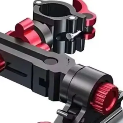 

Держатель для удочек из алюминиевого сплава, регулируемое рыболовное снаряжение, вертикальное крепление для 2 удилищ на стул, новинка