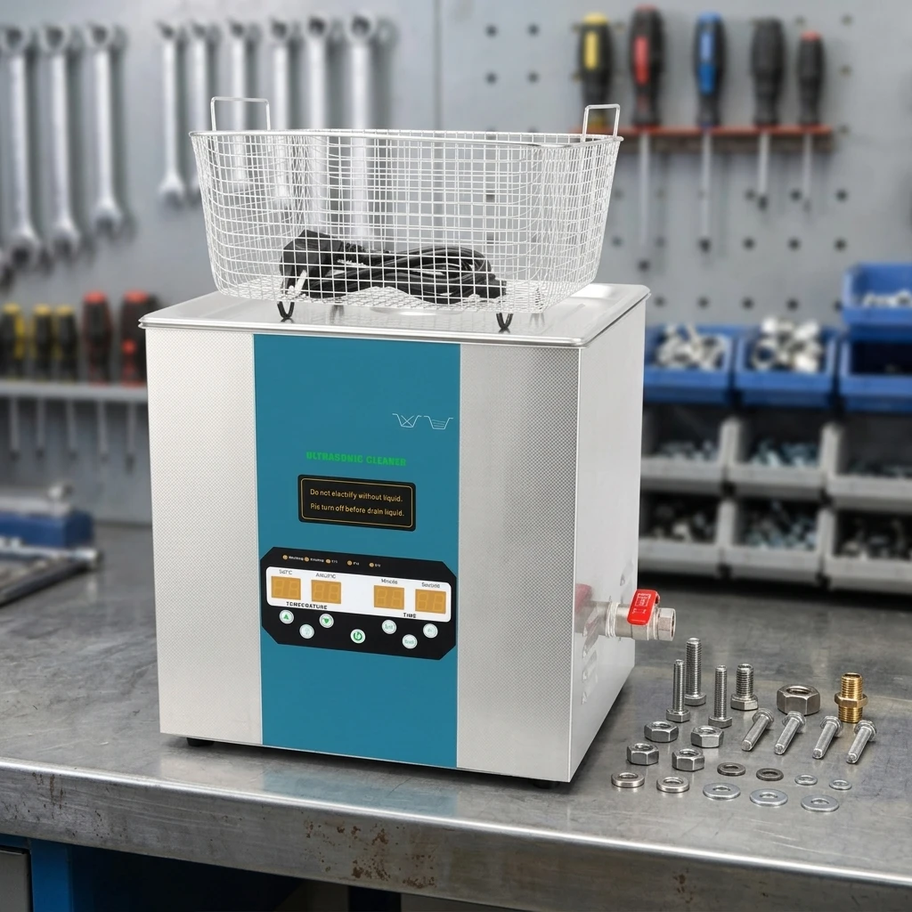 11L جهاز تنظيف بالموجات فوق ال - مراجعة Ultrasonic Cleaner With Drain Valve Valve وسعره