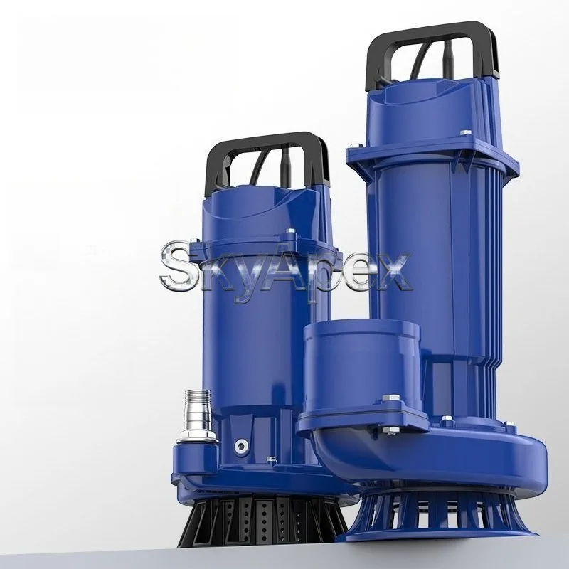 QDX Submersible Pump Home Clean Water Pump High Head Large Flow Agricultural Irrigation Sewage Pump