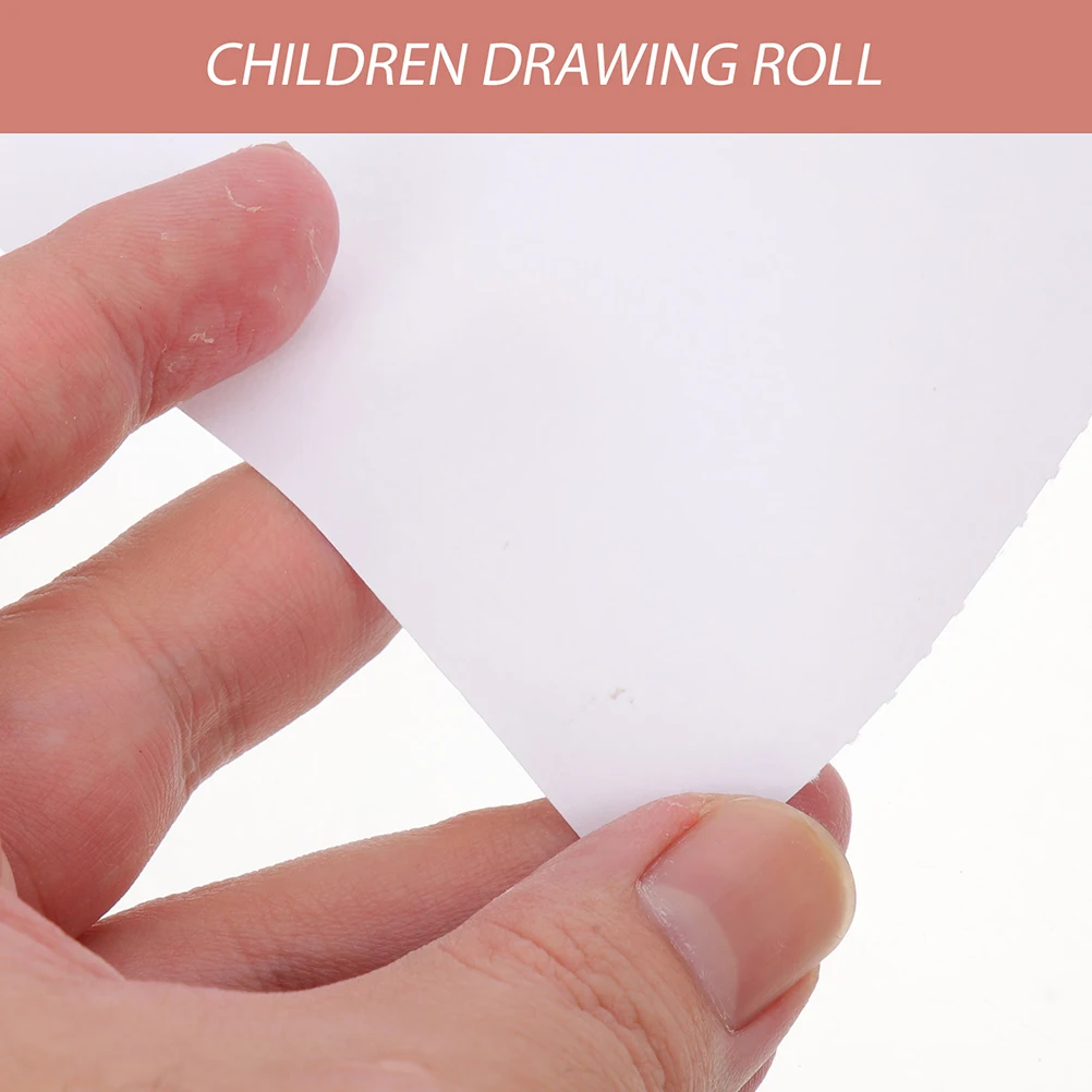 

2pcs 2 Rolls Kids Drawing Paper Graffiti Scroll Coloring Large Paper Roll Children Premium Sketching Home School Use for kids