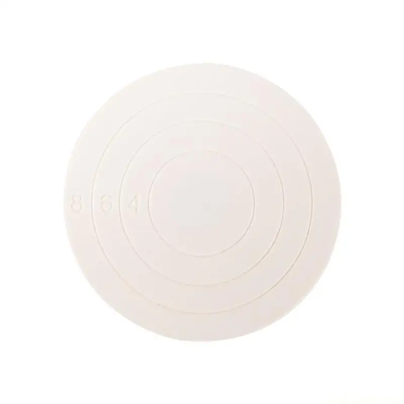 QX2E Mini Spinning Cake Decorating Stand 360 Degree Revolving Cookie Stand Effective Anti-Slip Stable and Flexible