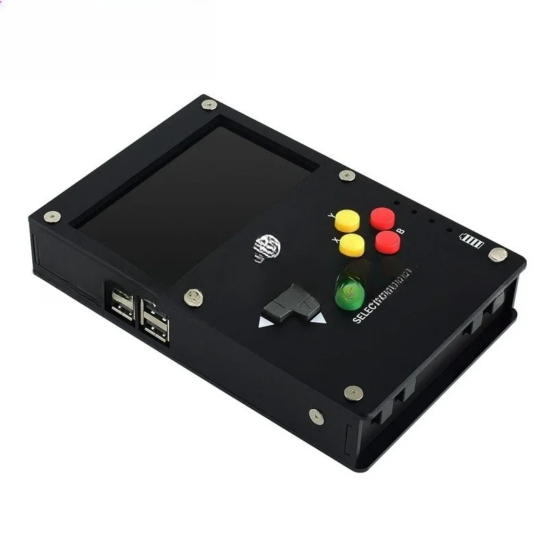 

Raspberry Pi 4b/3b + handheld game console, retro game console, arcade gamepad 4.3-inch IPS screen