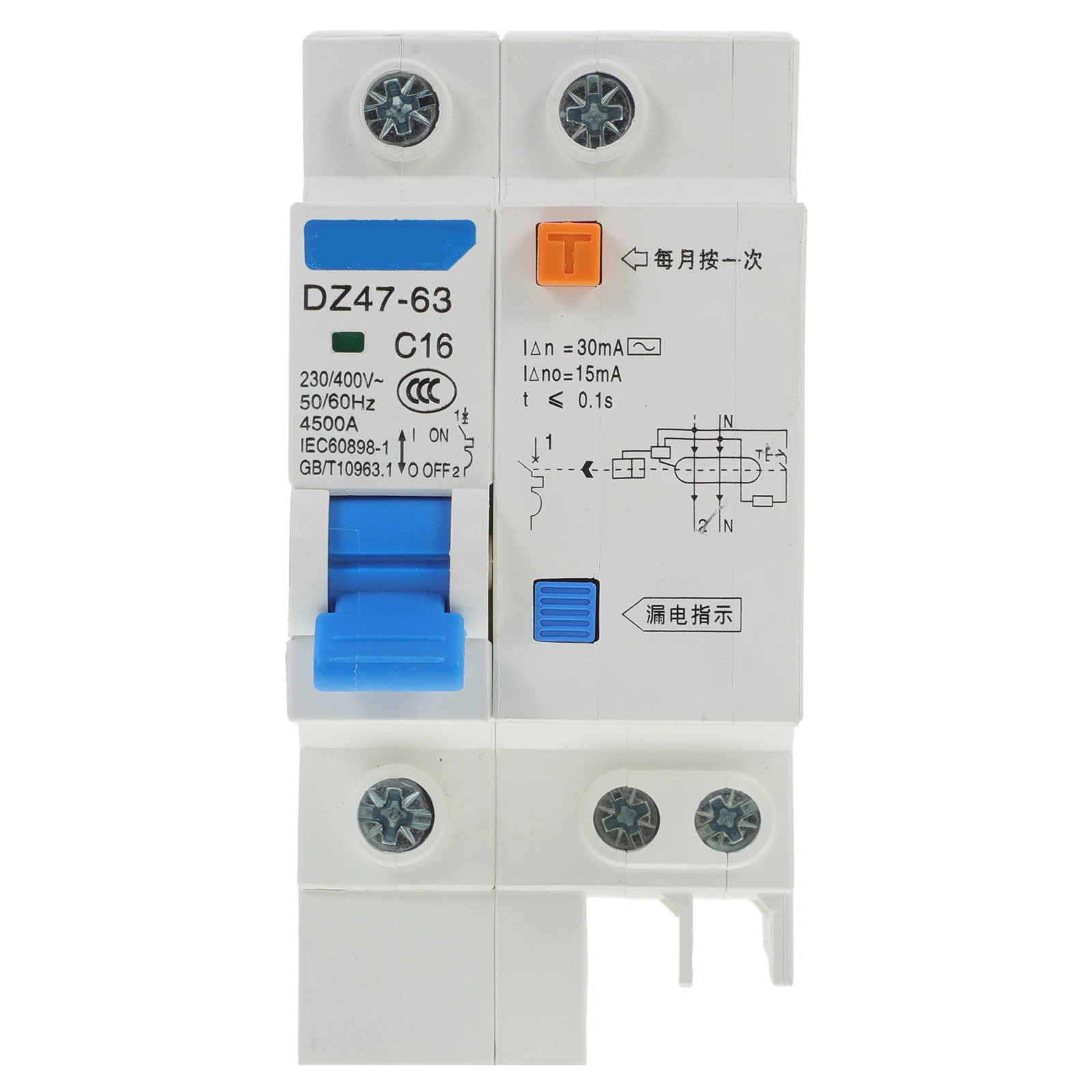 

Protective Circuit Breaker 220V 16a Miniature Electric Leakage Prevention User Friendly Operation Stable Performance