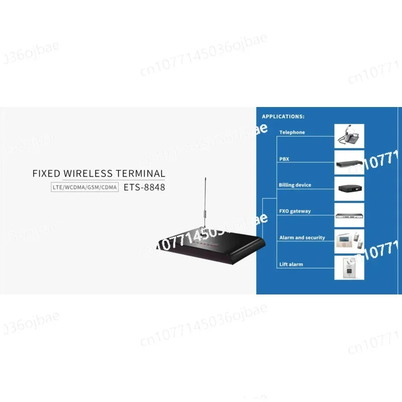 The Best 4G LTE Fixed Wireless Terminal with 1 SIM and 2 RJ11 Ports