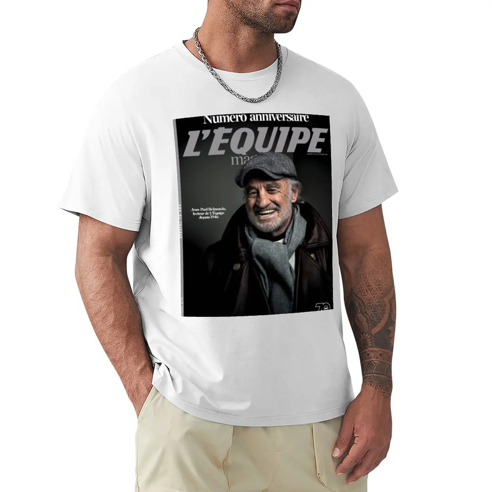 Jean Paul Belmondo T-Shirt funny t shirt custom t shirts boys t shirts men t shirt