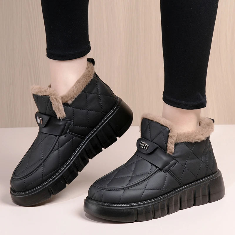 

2025 new winter women's shoes light anti-slip cold-resistant and warm cotton shoes free shipping women's cotton shoes