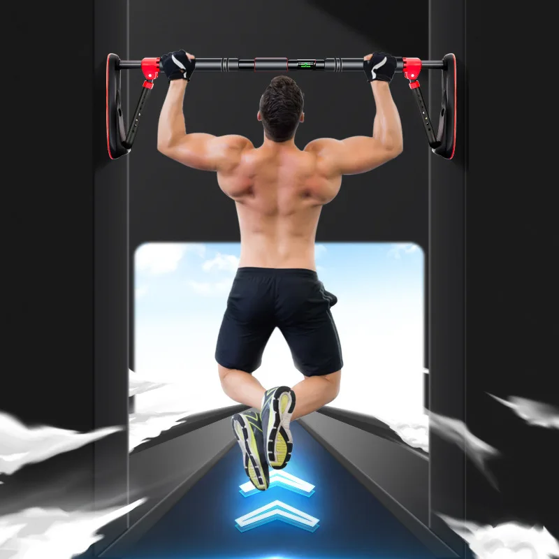 Fotografia 3: Barra de tração para porta com barra de assistência, treinador de queixo para exercícios em casa