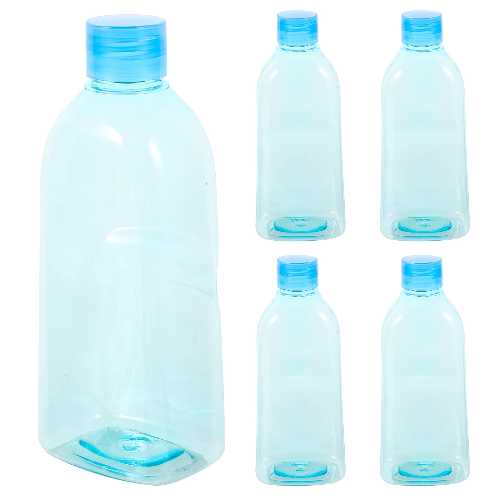 

5 Pcs Eye Care Liquid Bottle Empty Lotion Bottles Mini Sample Containers Plastic