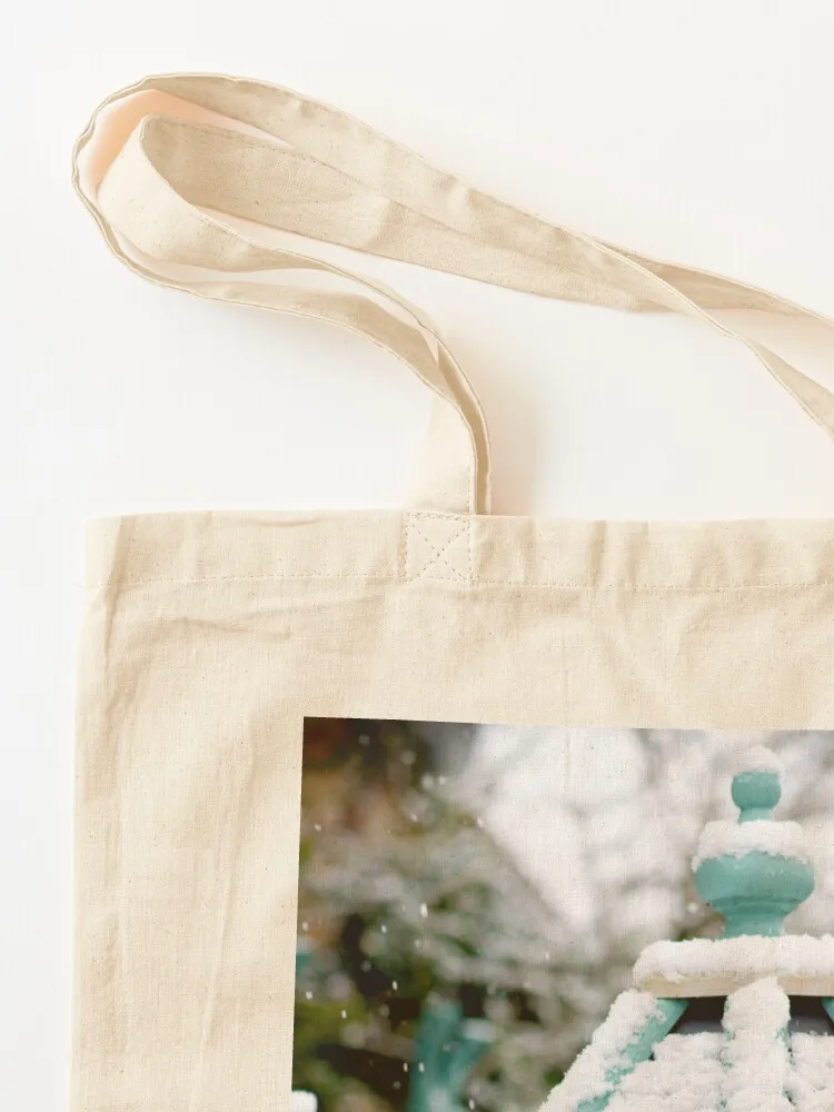 Snow House Tote Bag Handbags Customizable tote bag canvas tote bag hand bags