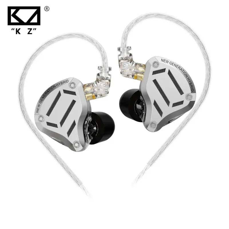 KZ ZS10 برو 2 سماعة رأس معدنية عالية الدقة داخل الأذن سماعة أذن جهير مفتاح ضبط 4 مستويات سماعة مراقبة رياضية تقليل الضوضاء