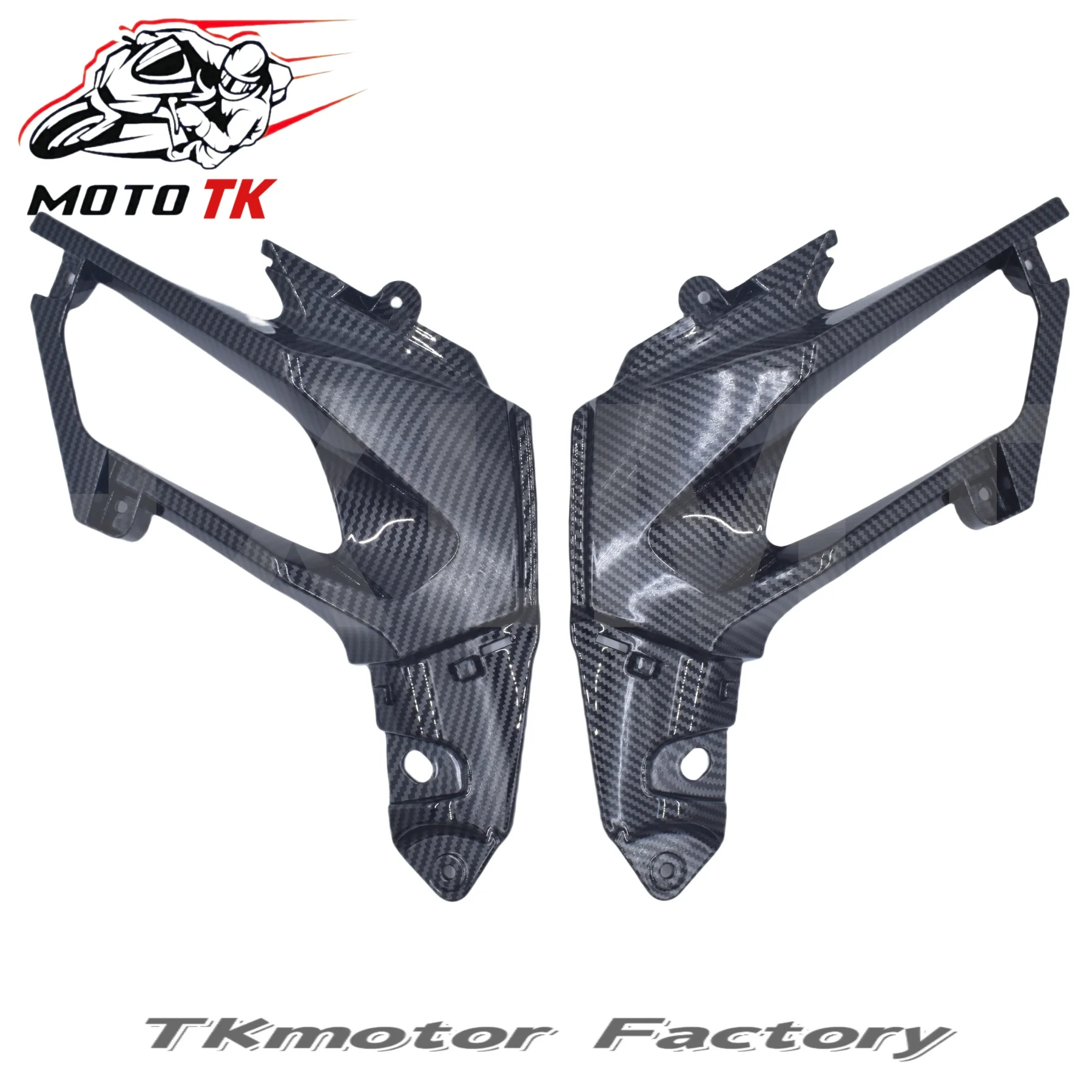 Suitable for Kawasaki NINJA400 Ninja 400 Z400 2018 -2023 Rear Fairing Rear Part Tail Side Plate Rear Wing Shroud sides Housing