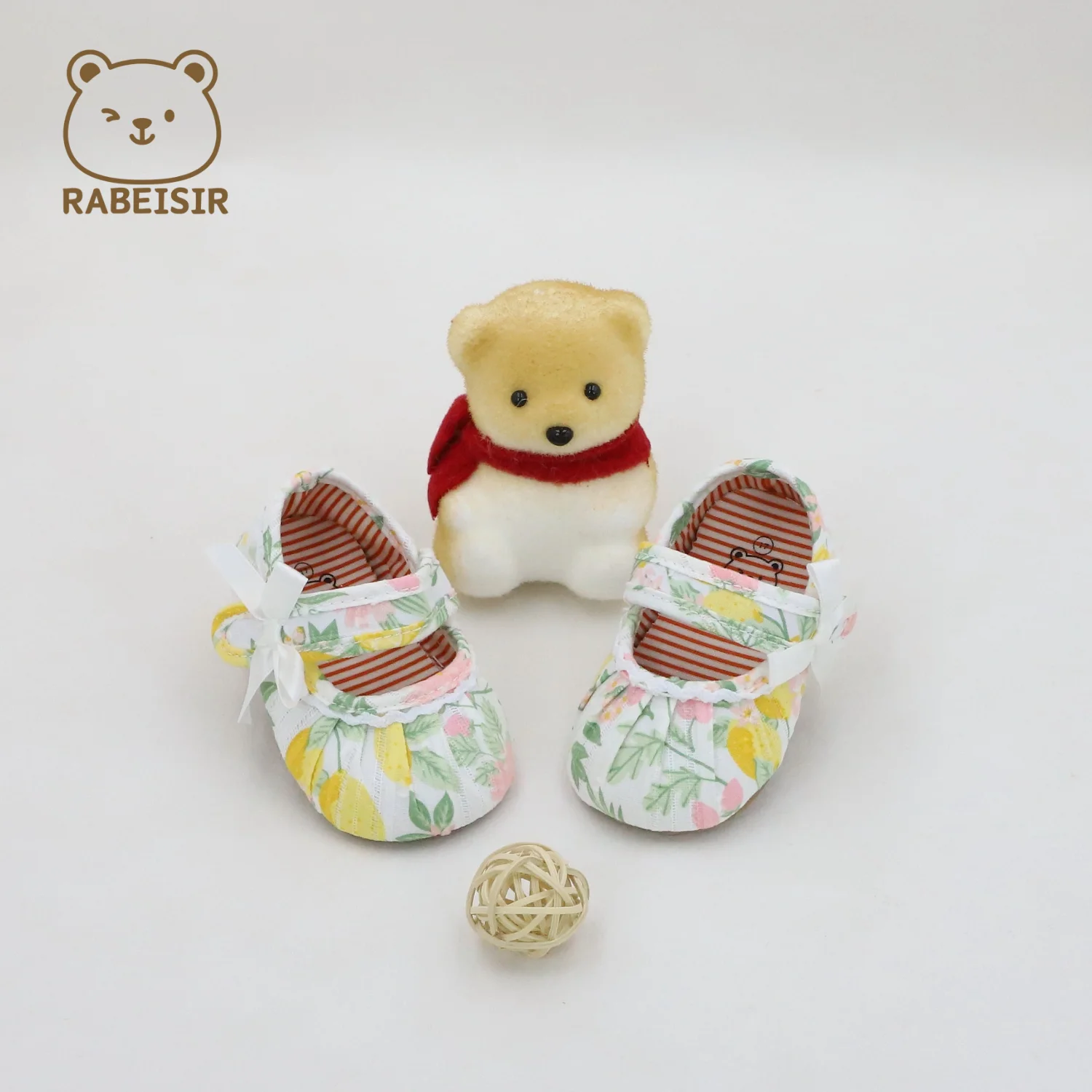 

Spring and Summer Baby Girl Princess Shoes 0-6-12-18 Months Baby Shoes Soft Sole Comfortable Walking Shoes for Girls Floor Shoes