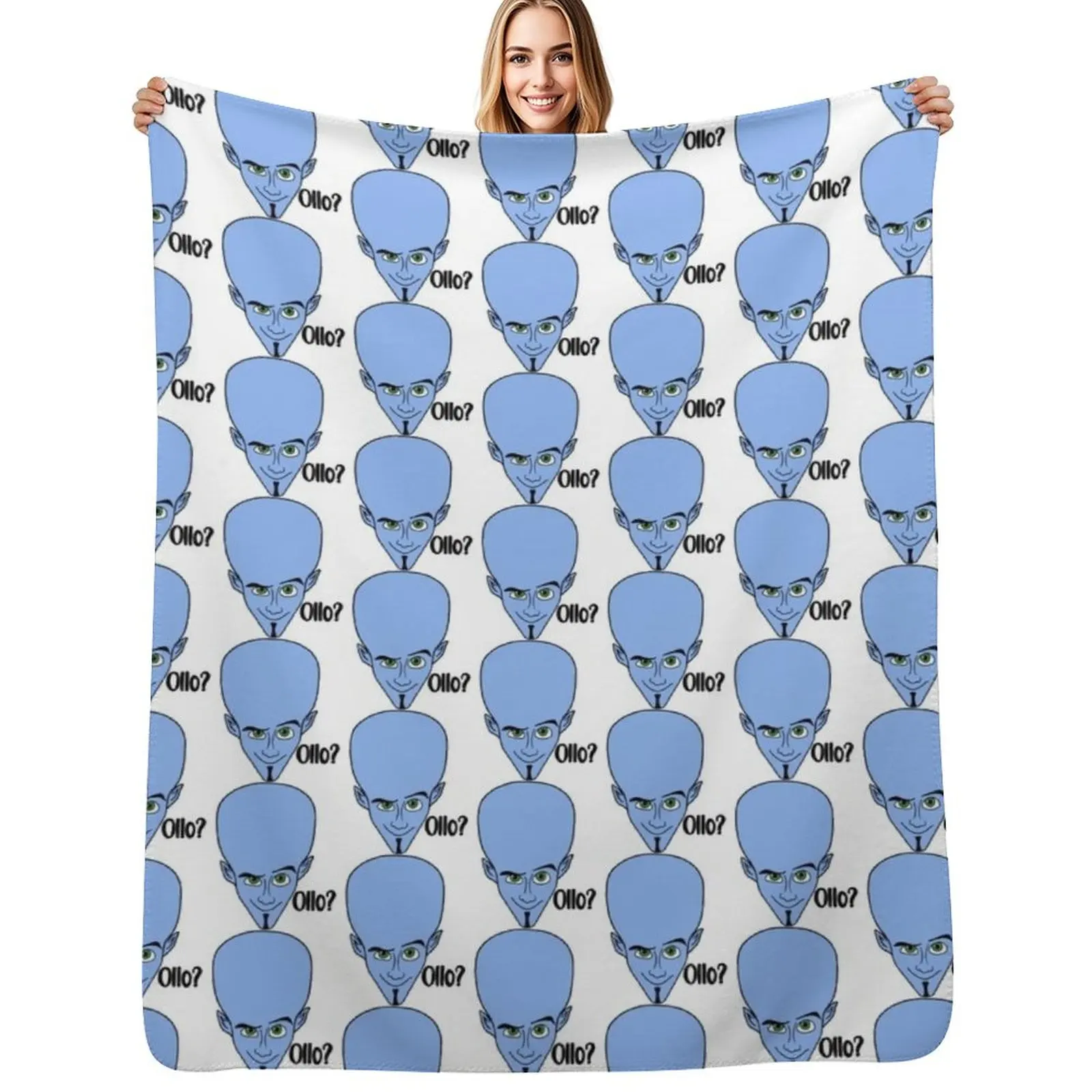 

Megamind Throw Blanket Designers Loose Vintage Heavy Blankets