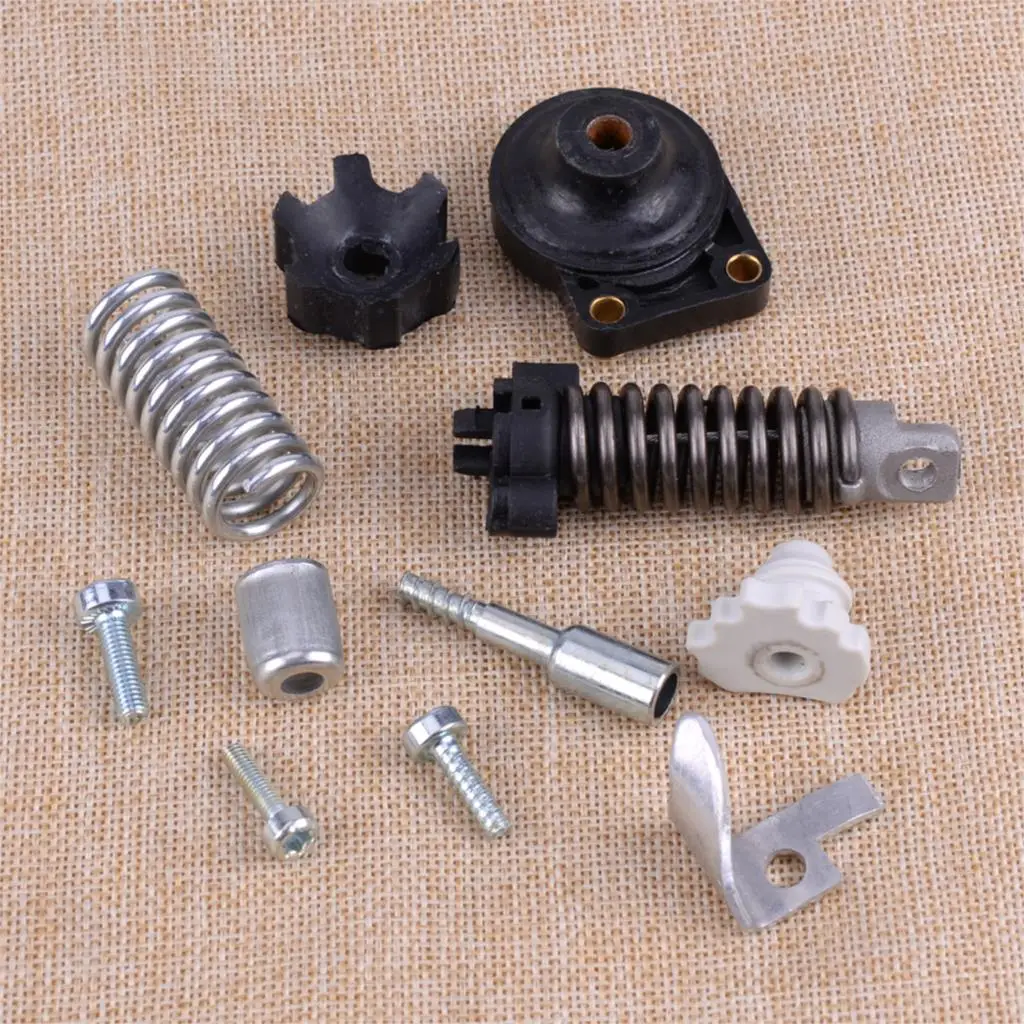 Mola Anular Buffer Manga Spline Parafuso Parafuso Coletor de Corrente 1135 791 6100 1135 791 6100 Apto para Motosserra Stihl Ms361 Ms341 av