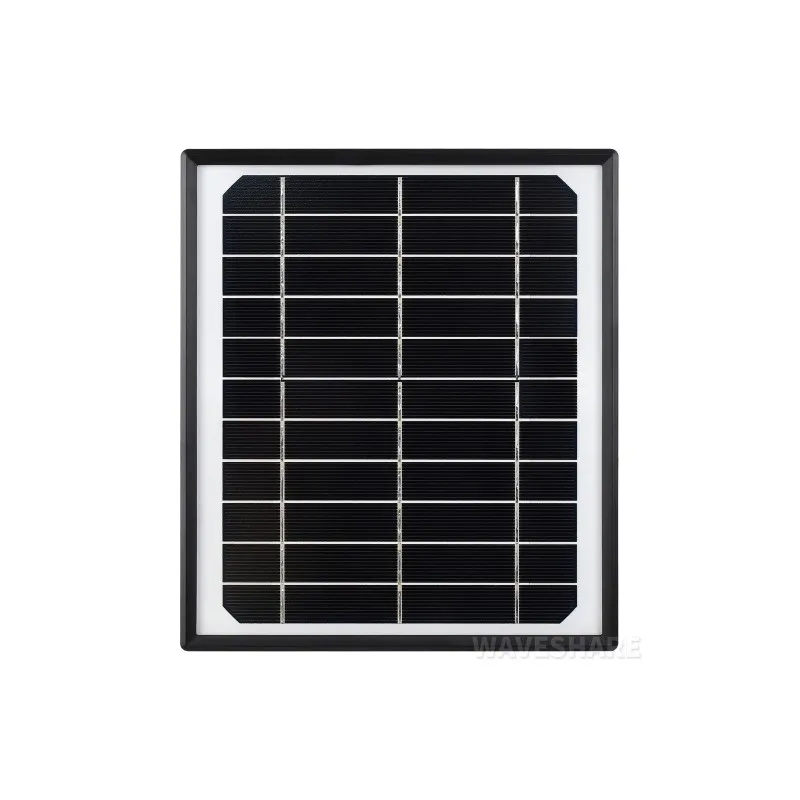 

Monocrystalline Silicon Solar Panel (5.5V 6W), Toughened Glass Surface