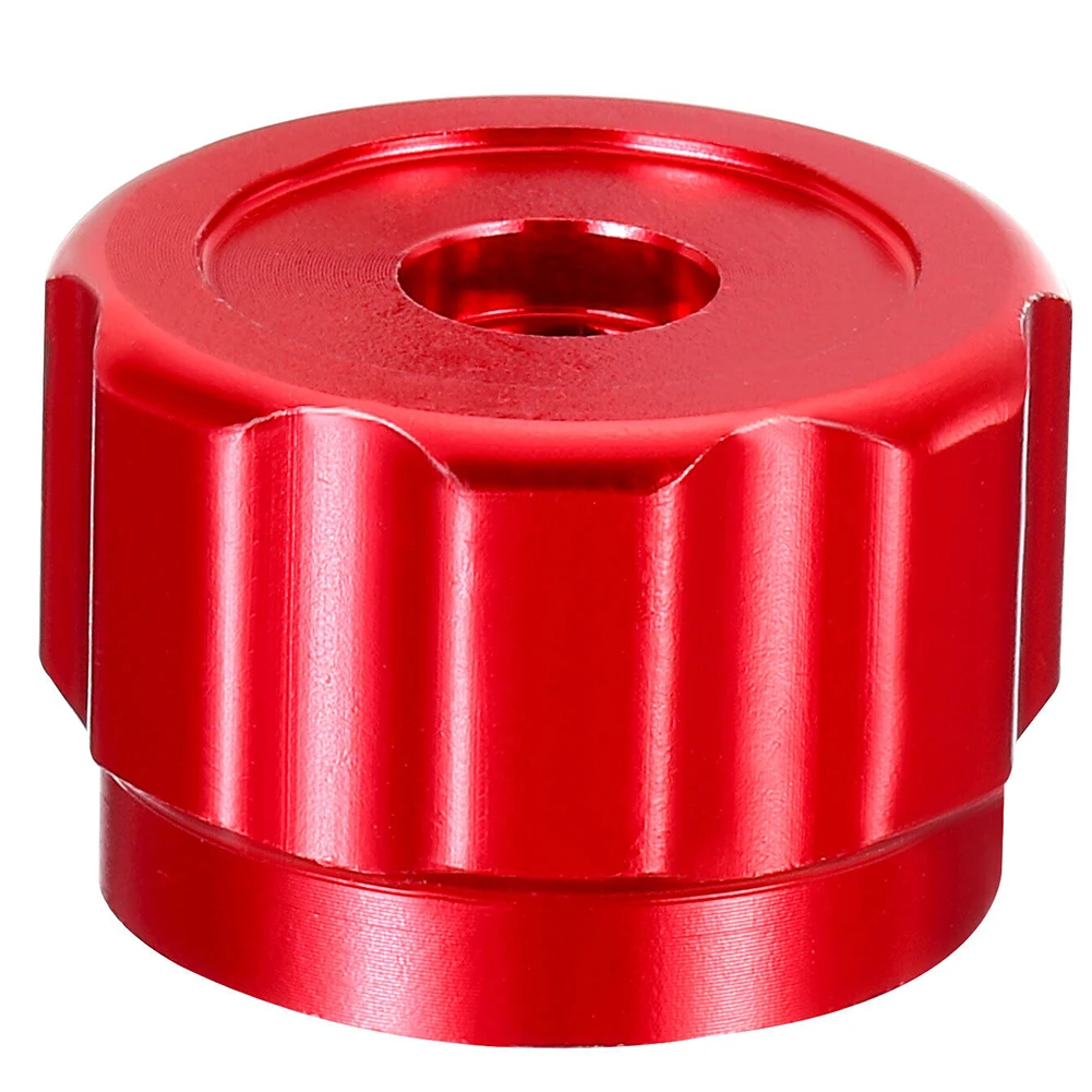 AAAAAAAirConditionerMaintenanceEssential Aluminum Alloy Round Wheel Handle For Faucet Handles Manifold Gauges Knob Red Blue