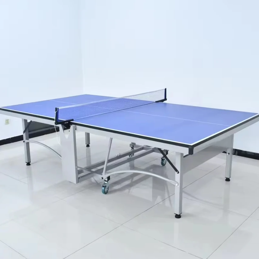 Hot Sale Indoor Table Tennis Table 25mm MDF Pingpong Tables With Wheels