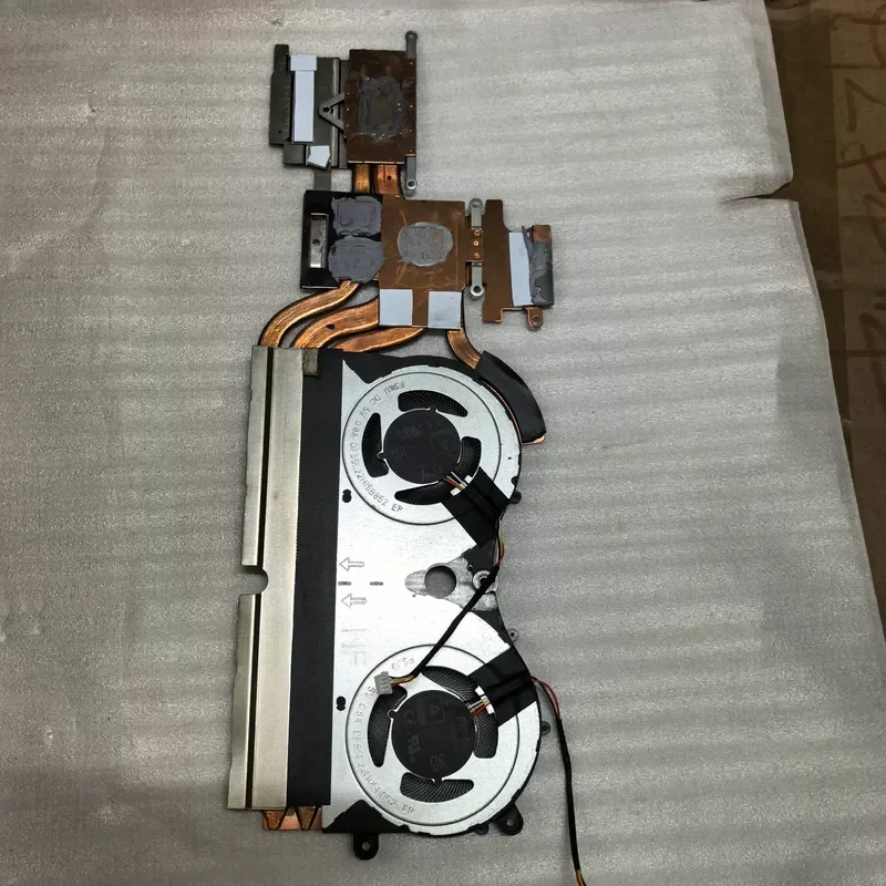 for Shenzhou 6-31-V560N-102 MSS6 Notebook Cooling Module Fan Copper Pipe Heat Sink Assembly Replacement Part