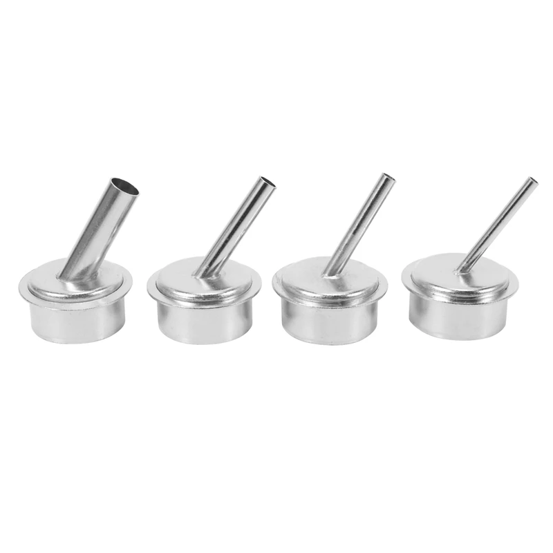 7Pcs 45 Degree Bent Curved Heat Nozzle 2.5/3/4/6/7/9/12Mm Hot Air Nozzles For QUICK 861DW Soldering Station