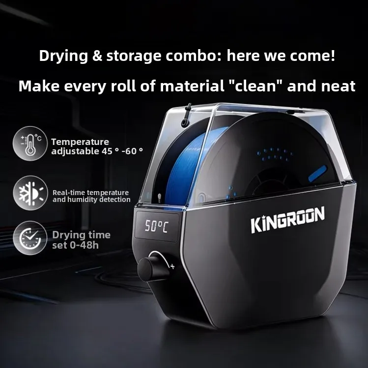Consumables drying oven, temperature adjustable: 45°C-65°C, real-time humidity monitoring, hot air heating 0-48 hours setting