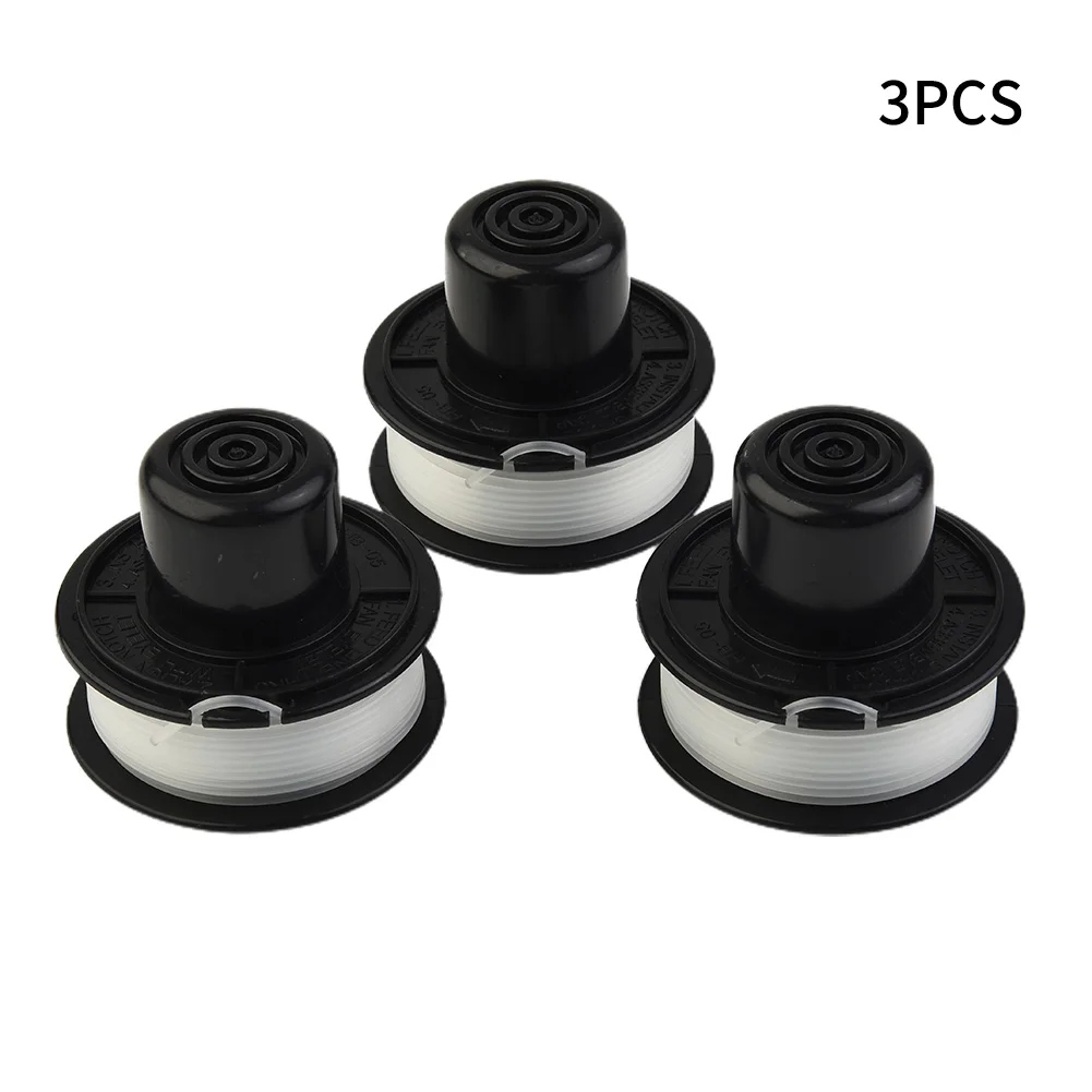 Enhance the Precision of Your Trimming with these Trimmer Heads for Black & Decker A6226 GL250 GL310 GL360 Pack of 3