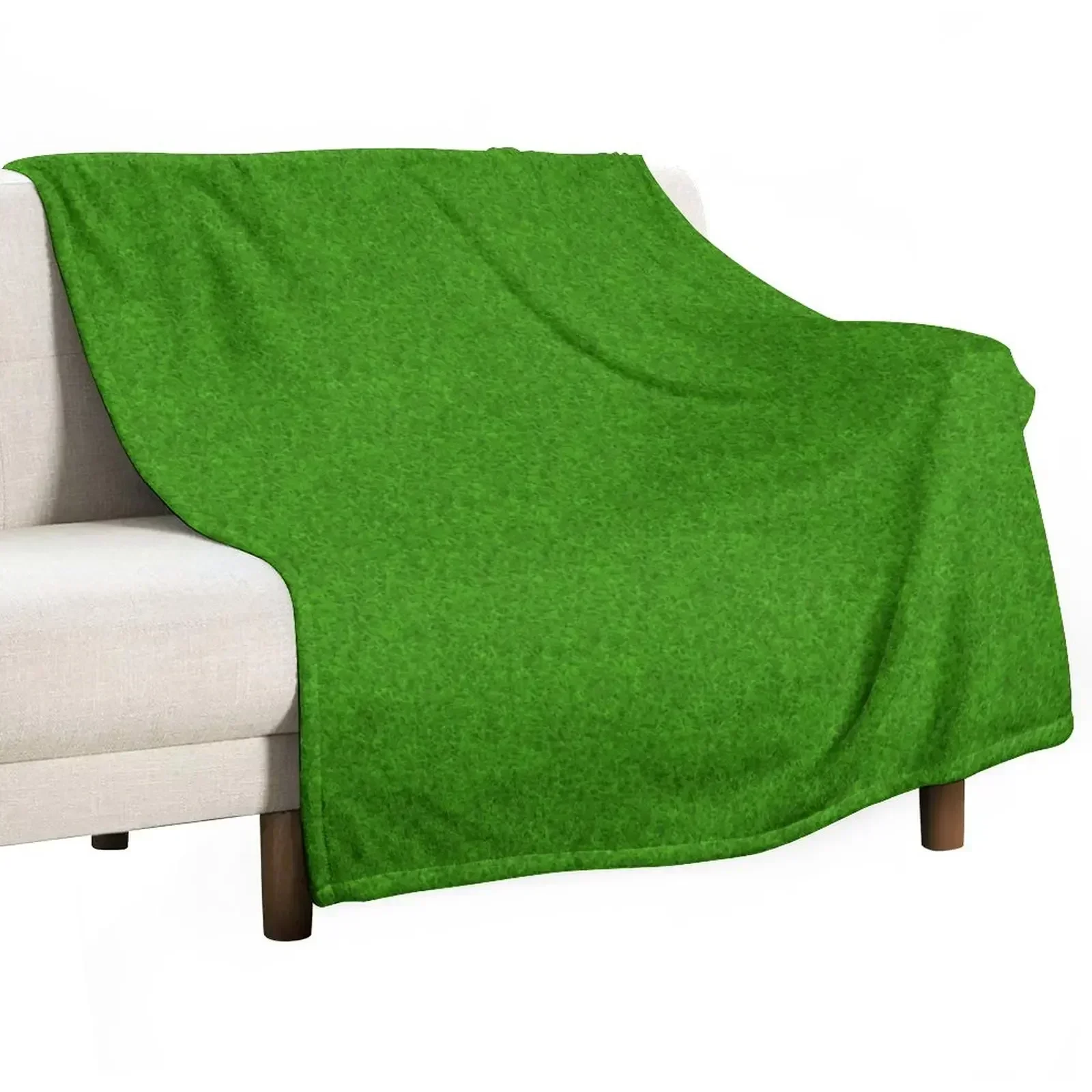 Green Grass Texture Throw Blanket Thermals For Travel funny gift Quilt Hair Blankets