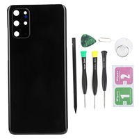 Phone Back Glass Housing Cover Rear Door Frame Bezel Replacement  with Intalled Tools Phone Accessories For Samsung S20 Plus