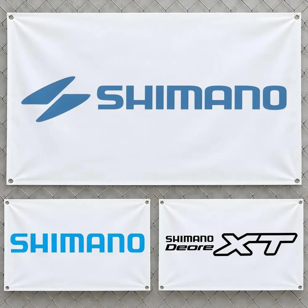 Brand S-Shimano Dura-Ace Ultegra Cycling Flags Wall Hanging Flag Banners For Birthday Parties Outdoor Bedroom Dorm Room Decor