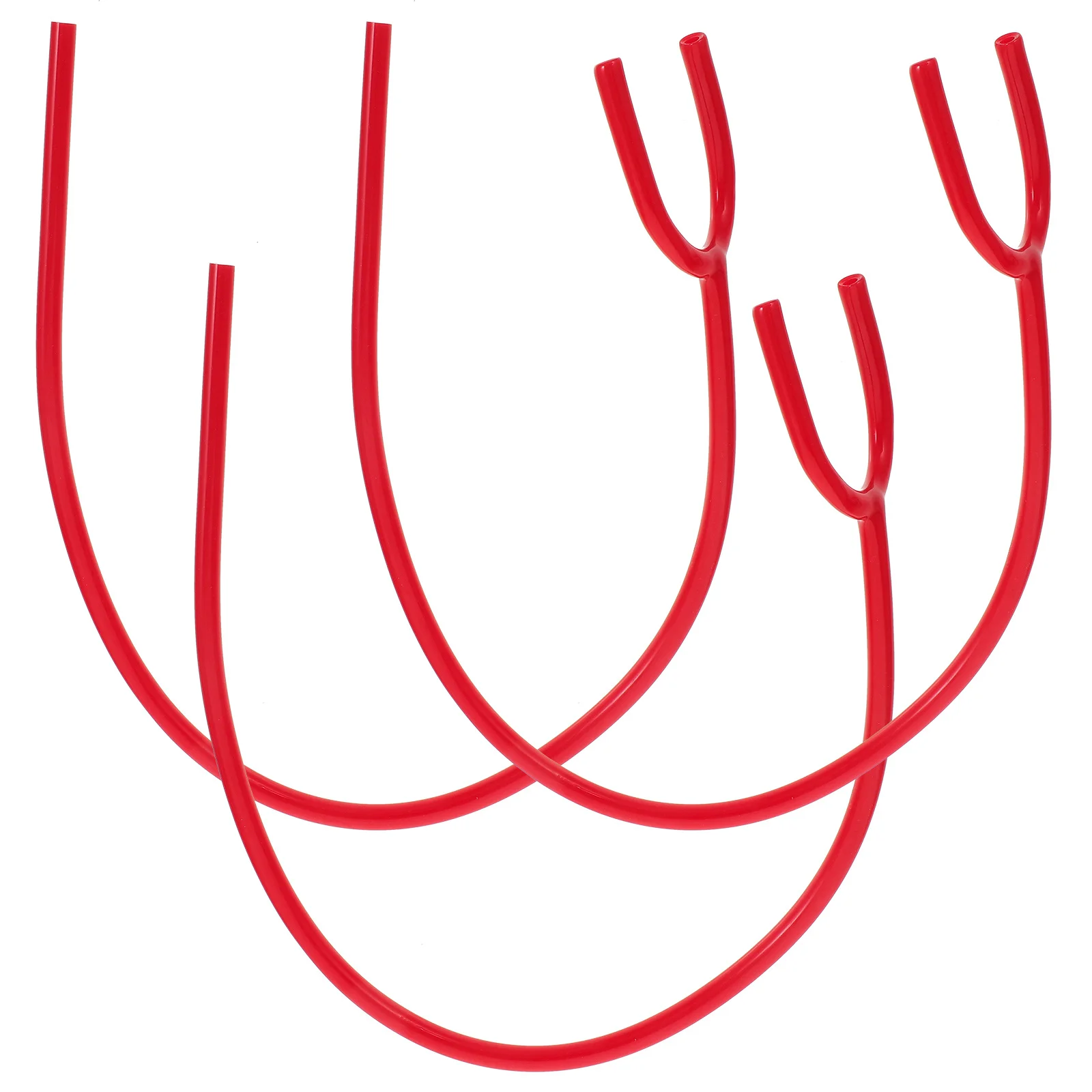 

3Pcs Stethoscope Replacement Tube Flexible Extension Tubing for Auscultation Clear Sound Professional Medical Teaching Equipment