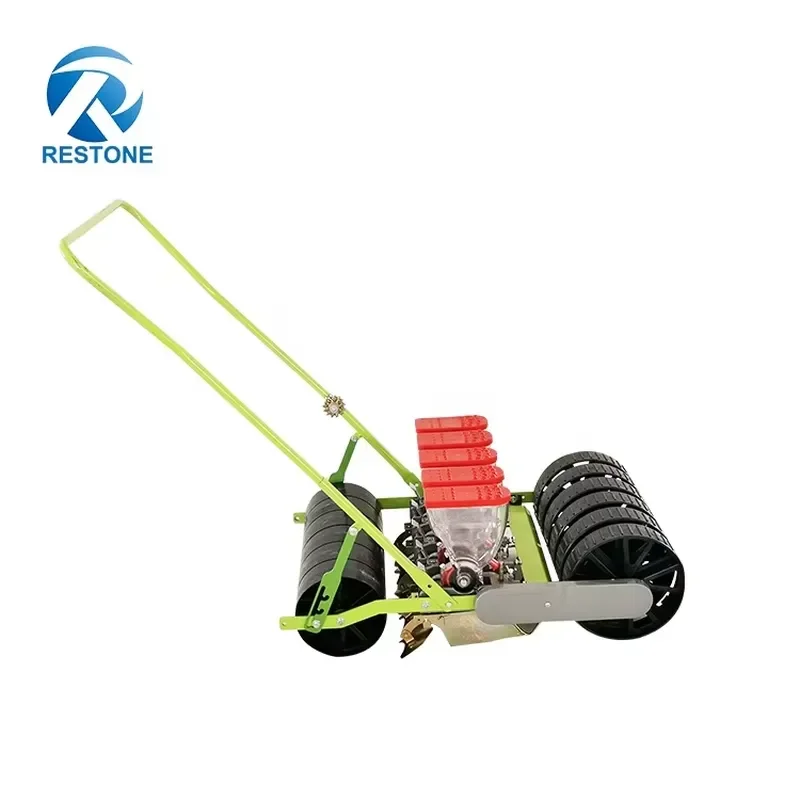 Manual Vegetable Seeder Multi Functional Hand Push Planter Efficient Planting Tool for Small Home Garden Farming Equipment