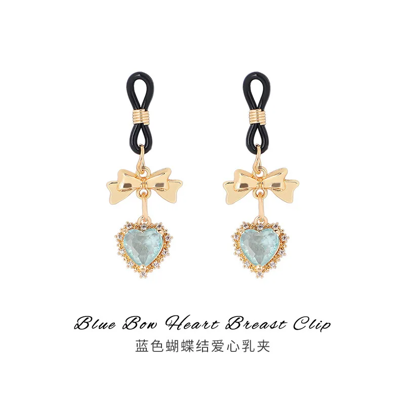 مشابك حلمة على شكل قلب من OEUXCRA، لعبة صدر يمكن ارتداؤها لتحفيز المداعبة، لعبة BDSM الأكثر مبيعًا في AliExpress. #3