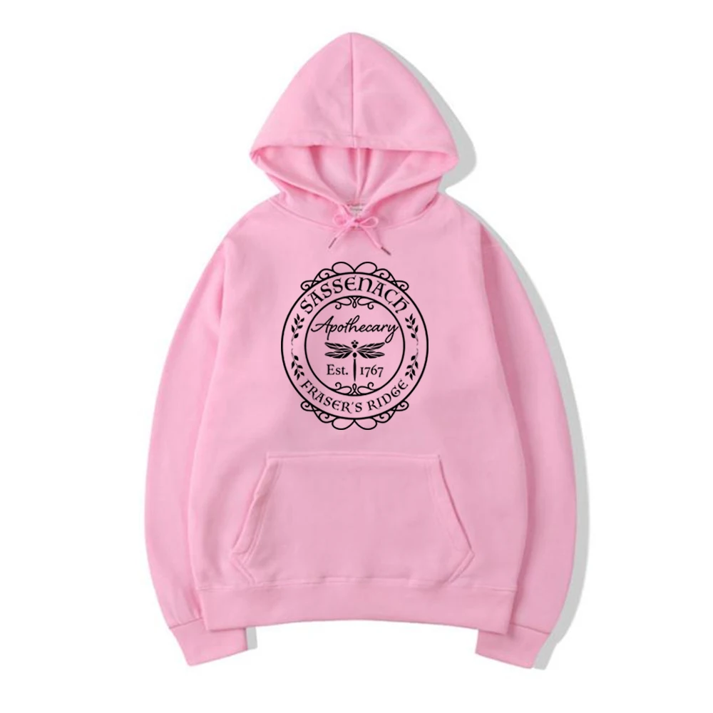 Sassenach Hoodie Outlander Book Series Hooded Sweatshirt Jamie Fraser Hoodies Women Long Sleeve Pullovers Sassenach Fan Gift