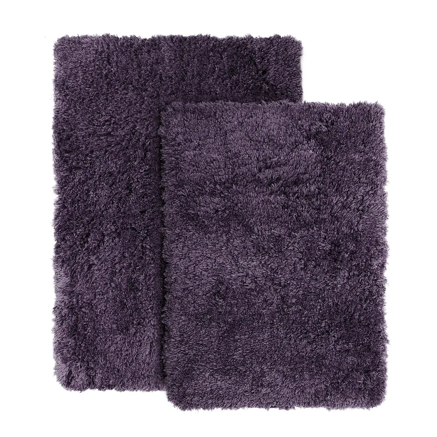 

Clara Clark Set of 3 Absorbent Bath Mat Non-Slip Backing Rubber Bathroom Rugs, 17x24 & 20x32, Teal