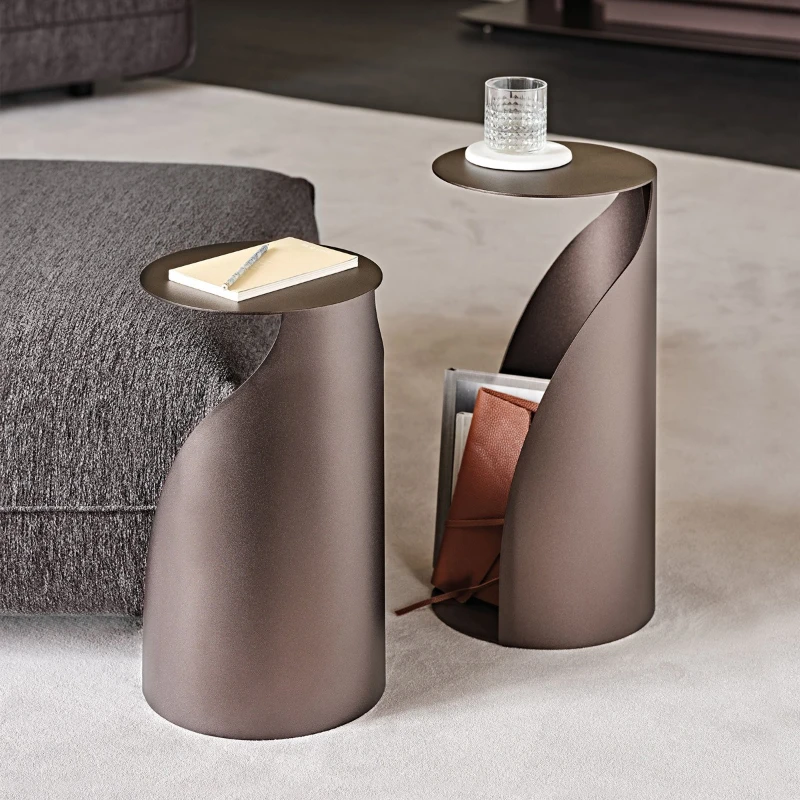 

side table Nordic creative personality living room sofa metal corner table light luxury modern small coffee table