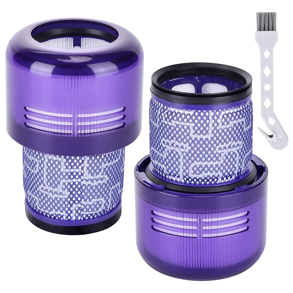 2Pack Filters for Dyson V11 V15 SV14 SV22 Washable Replacement Filter Replacement Parts DY-970013-02 & 97001302