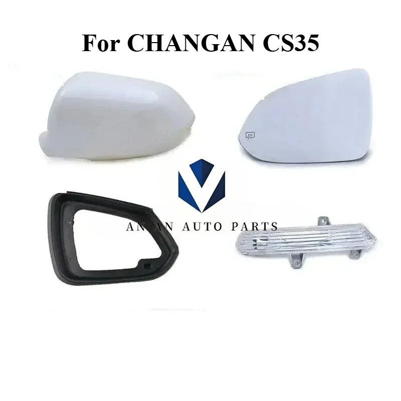Side Mirror Cover Frame Lens Turning Lamp for CHANGAN CS35 2012-2017 Models