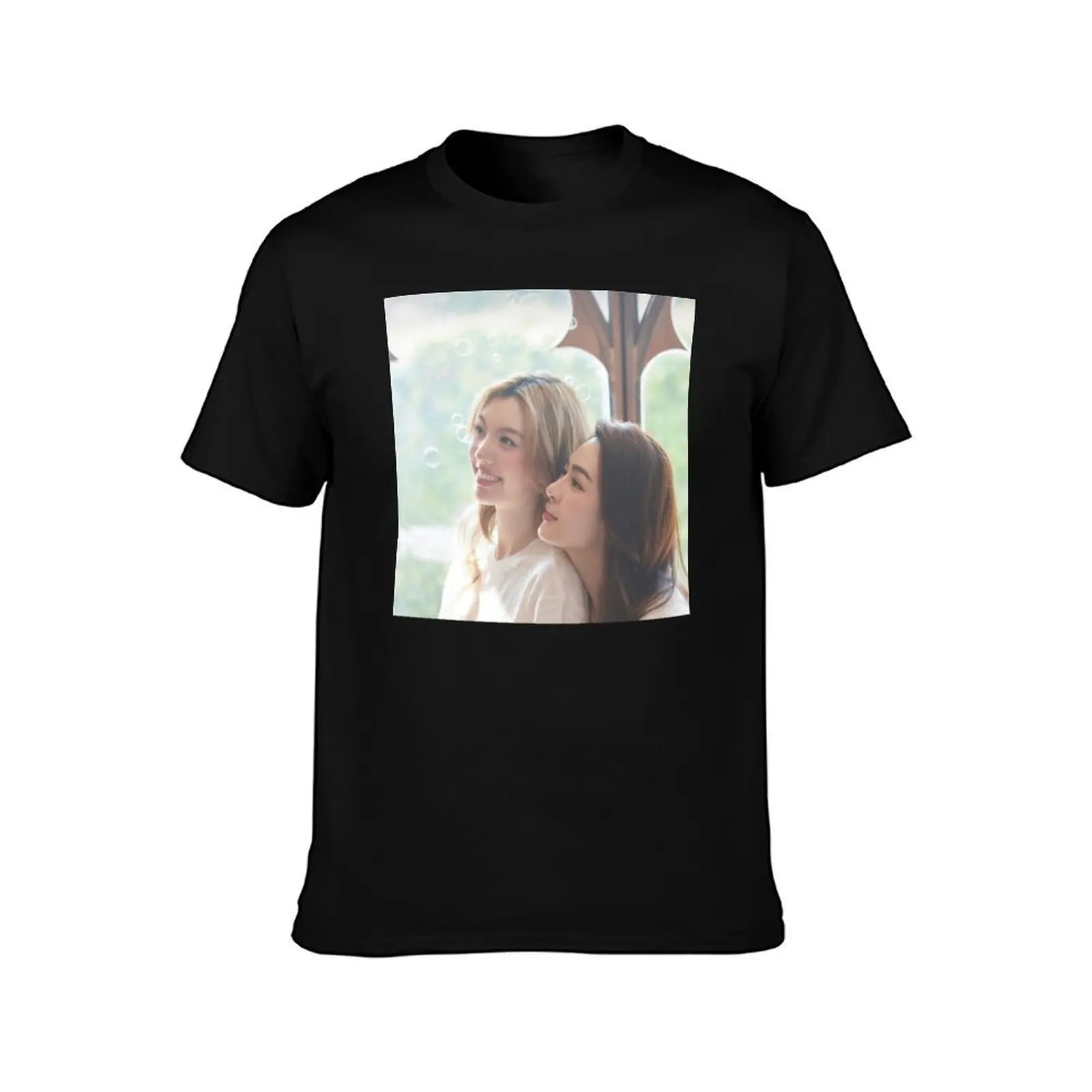 The Secret of Us LingOrm Thai GL Shipped Couple T-Shirt Basic Simple Design Short Sleeve Shirt T-Shirt
