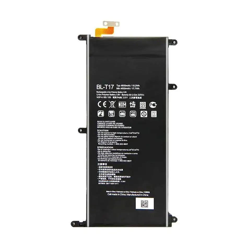بطارية الجهاز اللوحي قوة موثوقة BL-T17 BL-M02 BL-T14 4000-8200Mah لـ LG G Pad 10.1 "F X 5 7.0 8.0 8.3 10.1