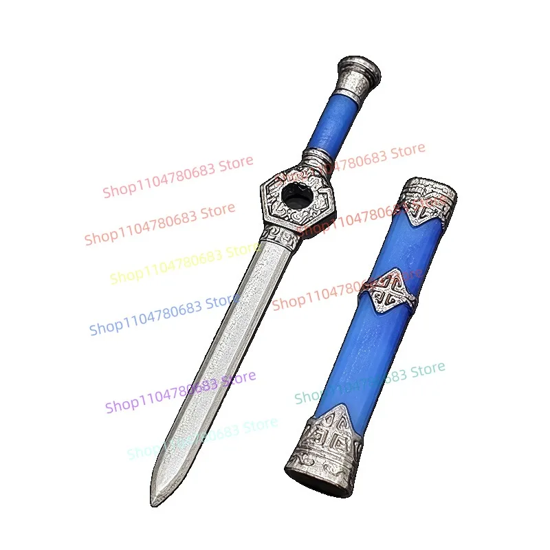 Blocs de construction MOC, accessoires magiques à longue épée, Mini figurine à assembler, modèle Anime, jouet décoratif à collectionner, cadeau