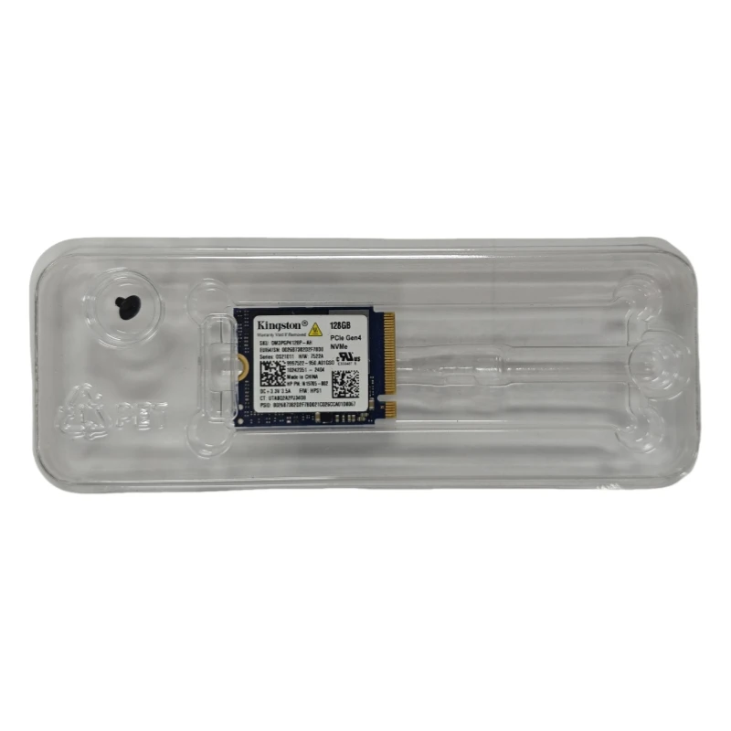 Kingston 128GB Gaming M.2 2230 PCIe 4.0 NVMe محرك الأقراص الصلبة الداخلي (SSD) - متوافق مع سطح البث والكمبيوتر المحمول وسطح المكتب - OEM