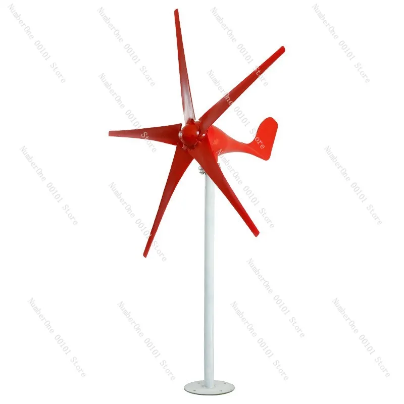 600W Small Wind Turbine 12V, Wind Solar Hybrid Generator, Marine Monitoring Street Light Power