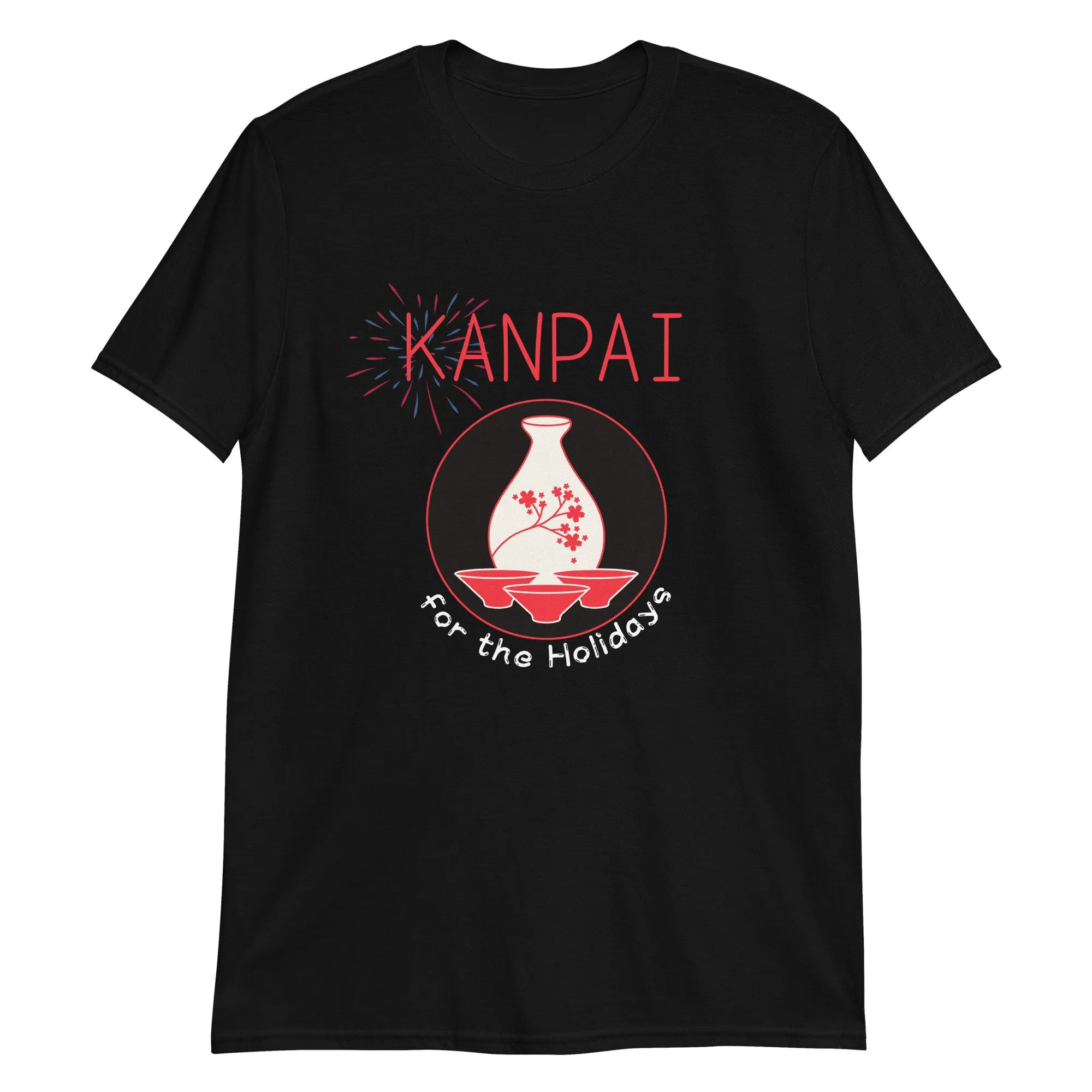 Kanpai For The Holidays Japanese Sake T Shirt