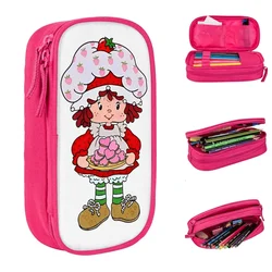 Strawberry Shortcakes Cookies Pencil Case Fun Pen Holder Bags Student Big Capacity Students School Gift Pencil Pouch